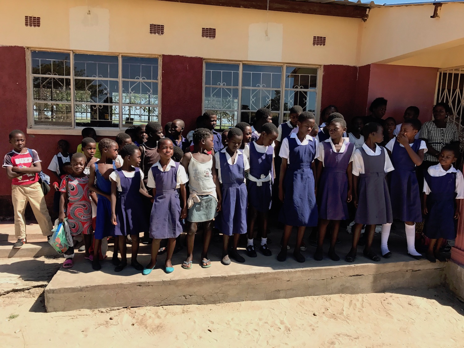 Senanga Orphans Day Care Centre en Maxanaedi School